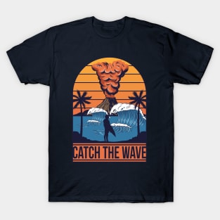 Catch the Wave - Under the Volcano T-Shirt